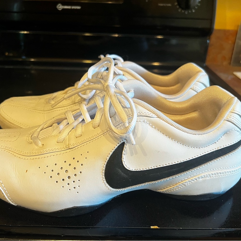 Nike White and Black Athletic Shoes